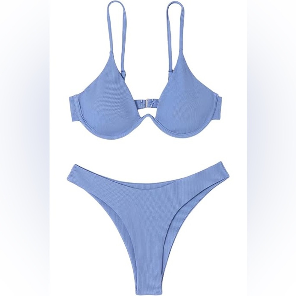 Blue Women's Bikini Set